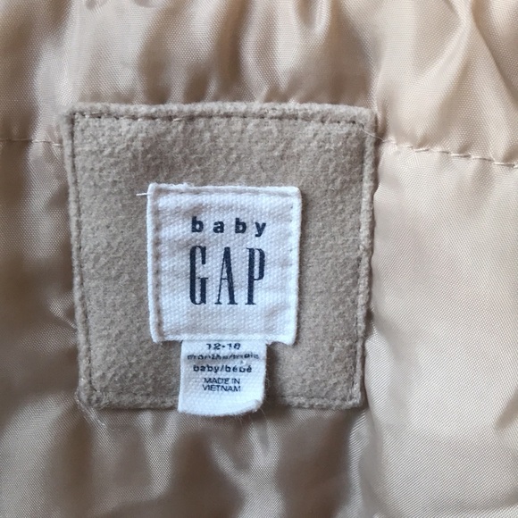 Baby Gap Hooded Coat Jacket 12-18M - Picture 8 of 9